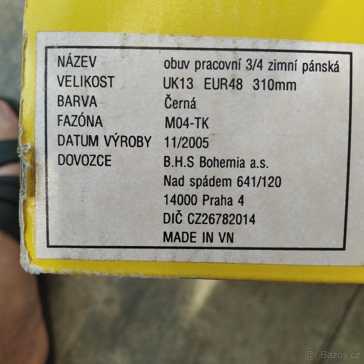 Zimní pracovní obuv - 5