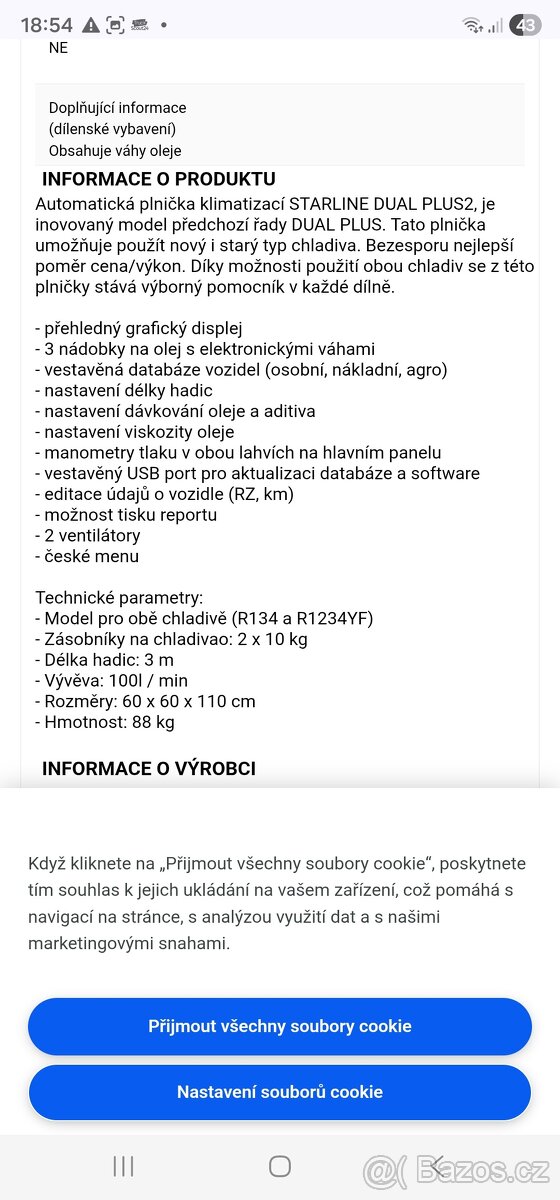 Plnicka klimatizaci dual - 5