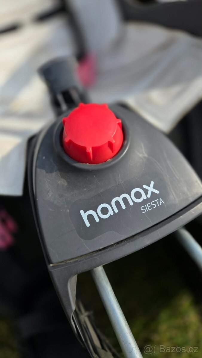 Dětská POLOHOVATELNÁ sedačka HAMAX Siesta Grey - 5