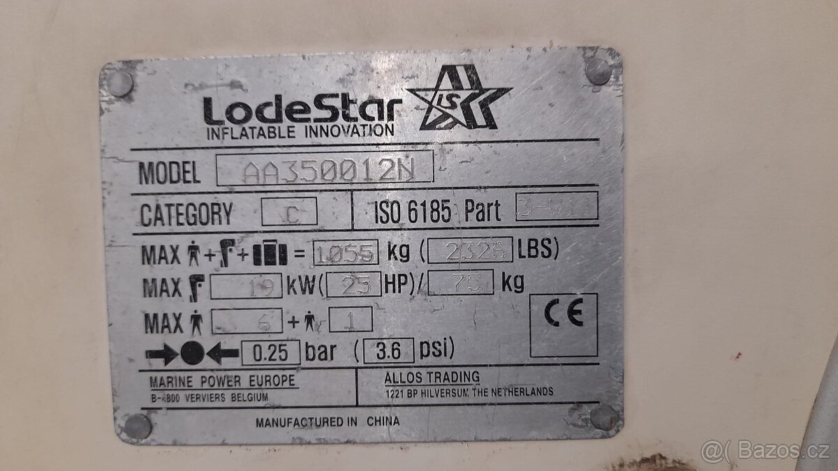 Motorový člun Lodestar Alu - 5