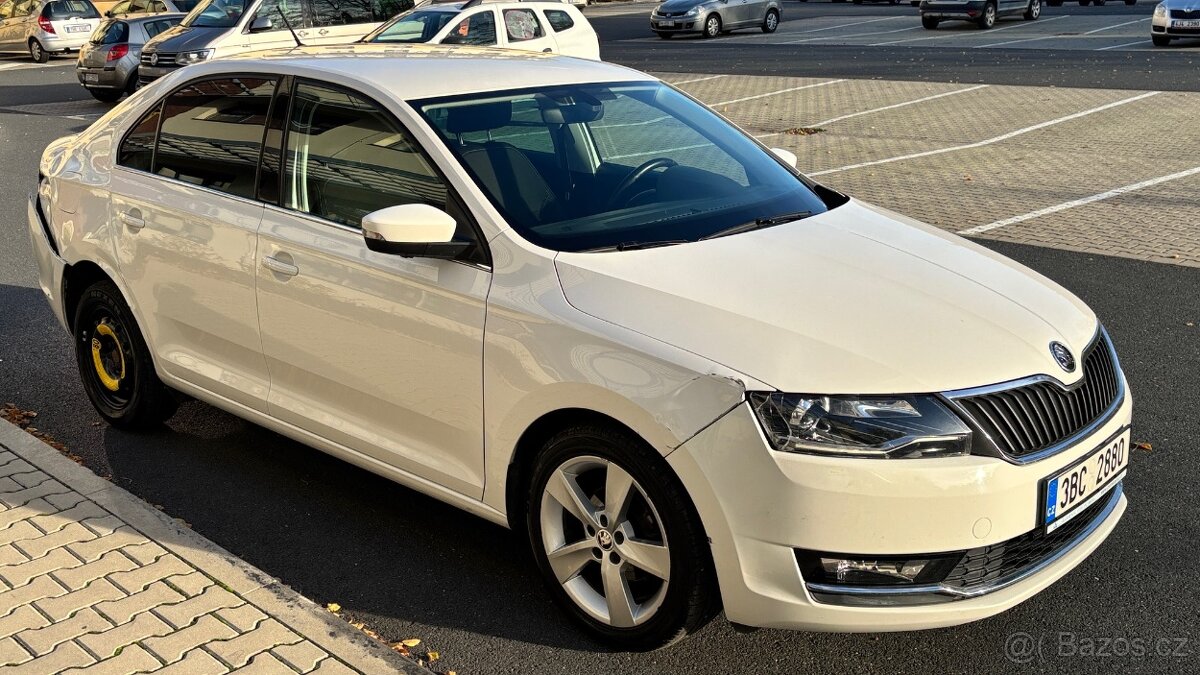 Škoda Rapid Sedan 1,4tdi - 66kW - 149.000 km - havarovaná - 5