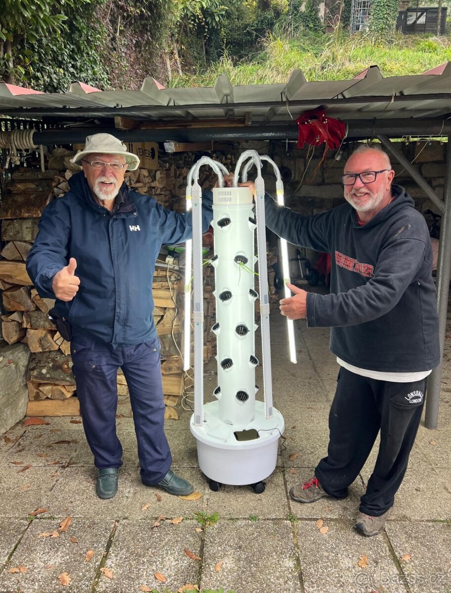 Hydroponická věž 4P6 s LED osvětlením - 5