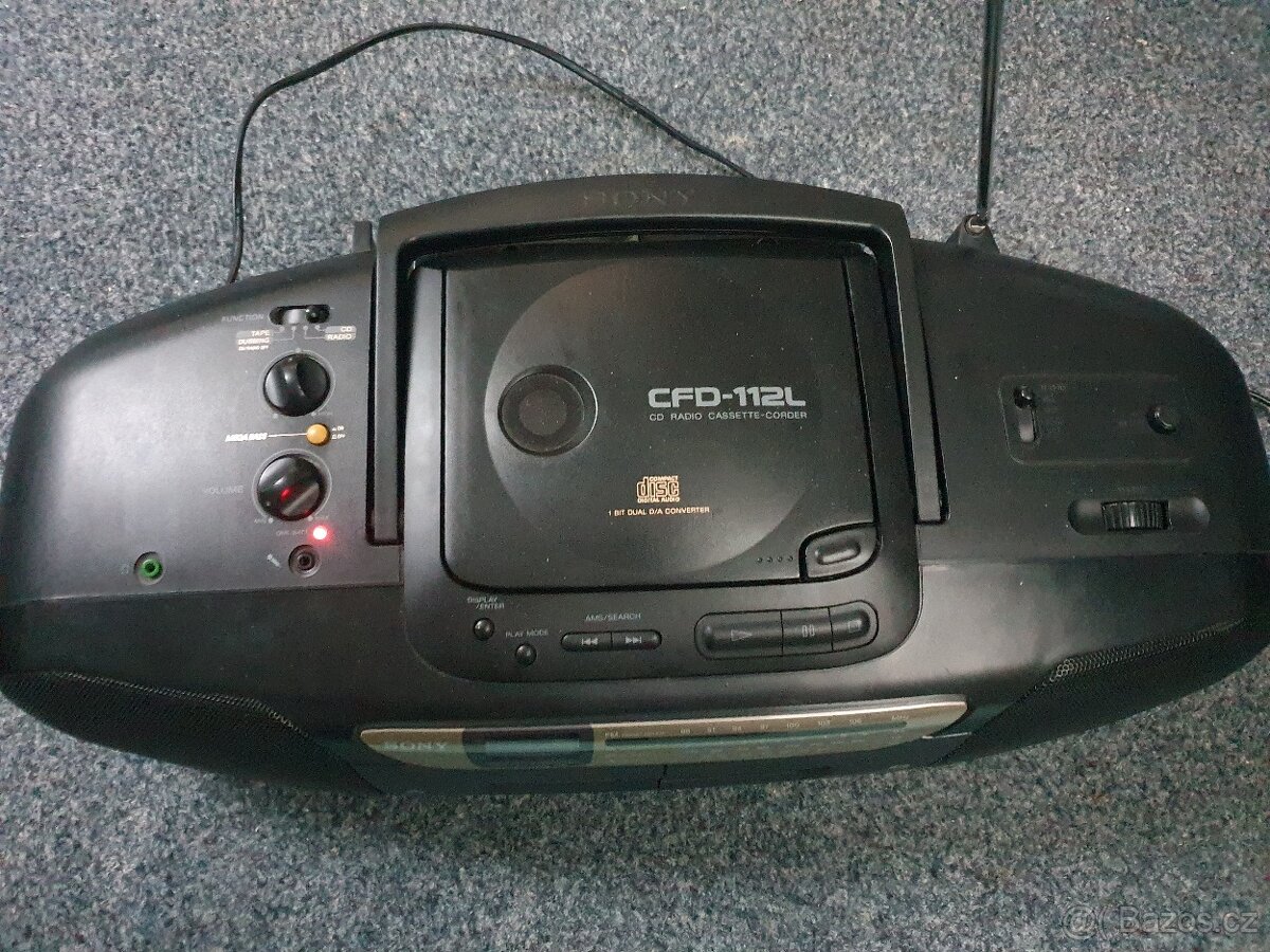 SONY CFD-112L rádio cd magneťák - 5