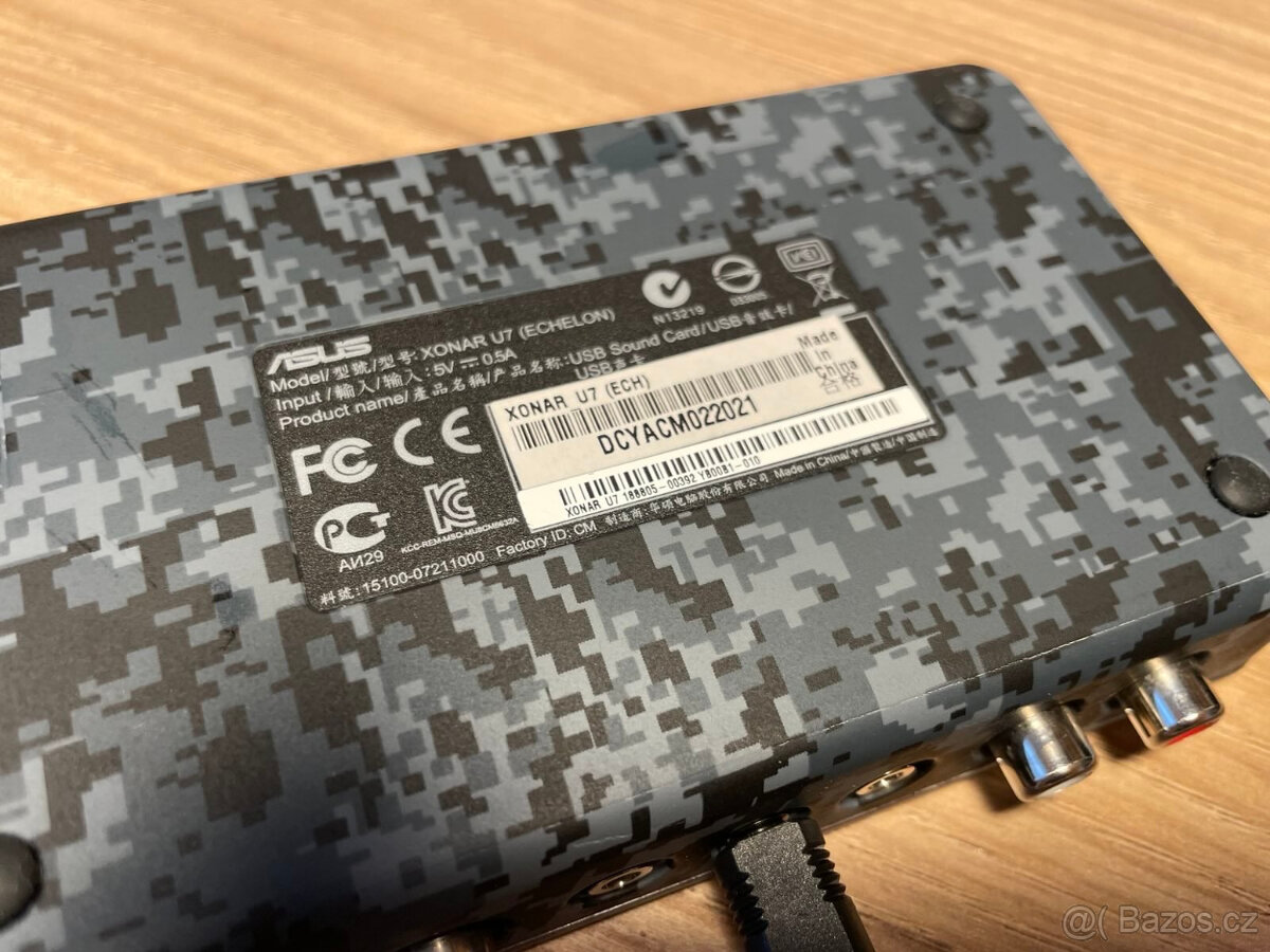 Externí zvuková karta ASUS Xonar U7 Echelon Edition - 5