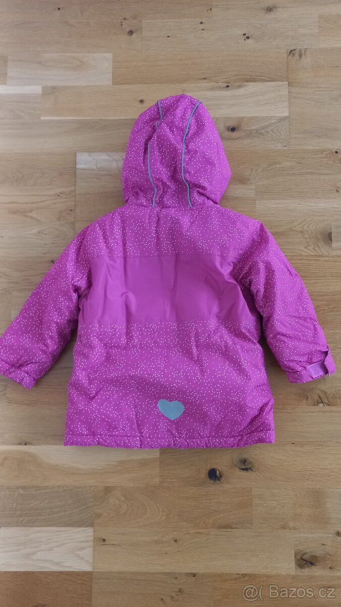 Zimní bunda s oteplováky 1-3 roky dívčí - 5