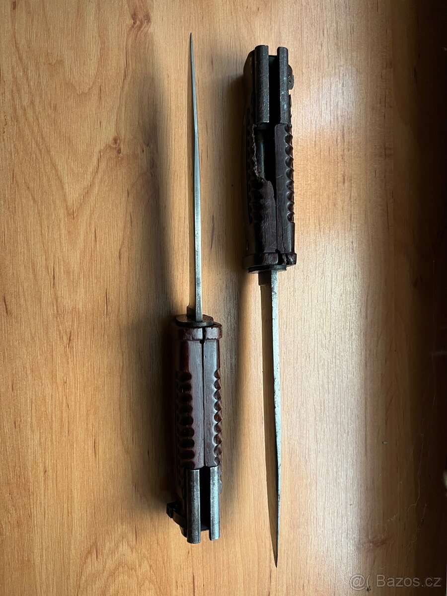 Vzácný německý bodák SG42, SG-42, WH, SS, WL - 5