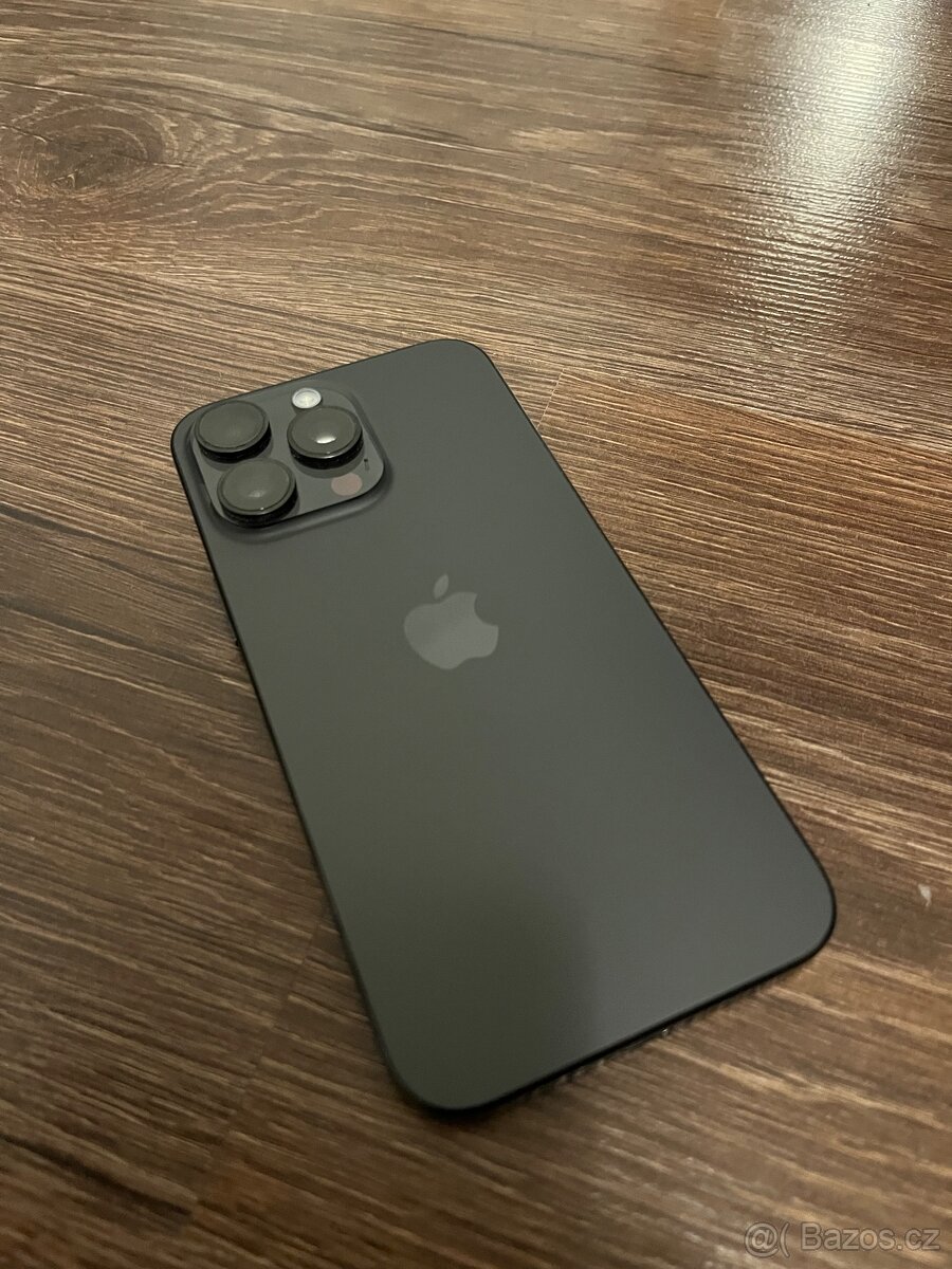 apple iphone 15 pro max 256gb black bateria 87 - 5