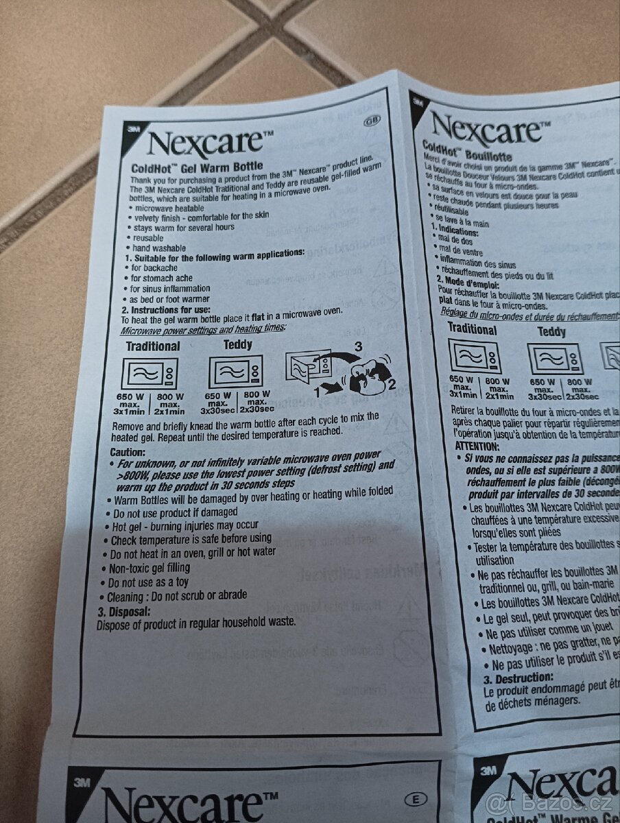 Termofor Teddy, zn. 3M, NexCare - 5