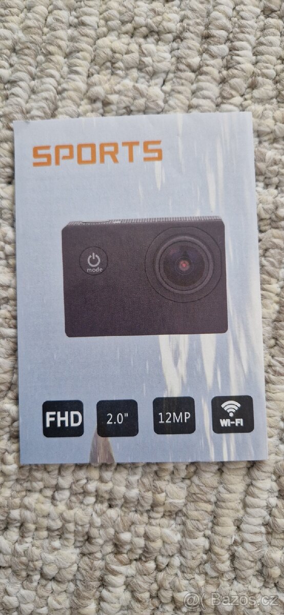 Kamera 4K ultra HD sportovní nová vodotěsná - 5