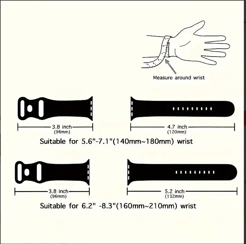 Pásky pro Apple Watch Series 8 7 6 5 4 3 2 1 SE - 5