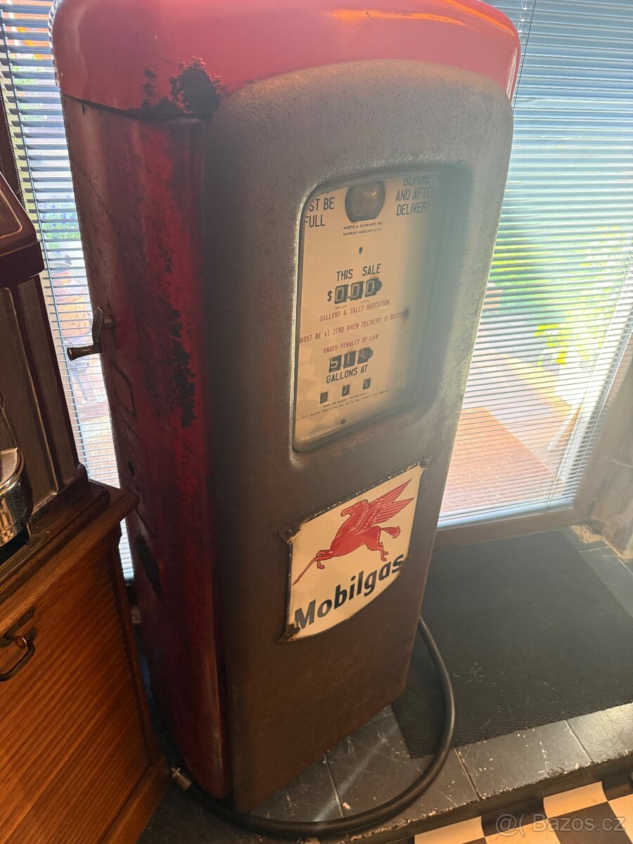 Benzinový stojan MOBILGAS - Martin & Schwartz Model 80 - 5