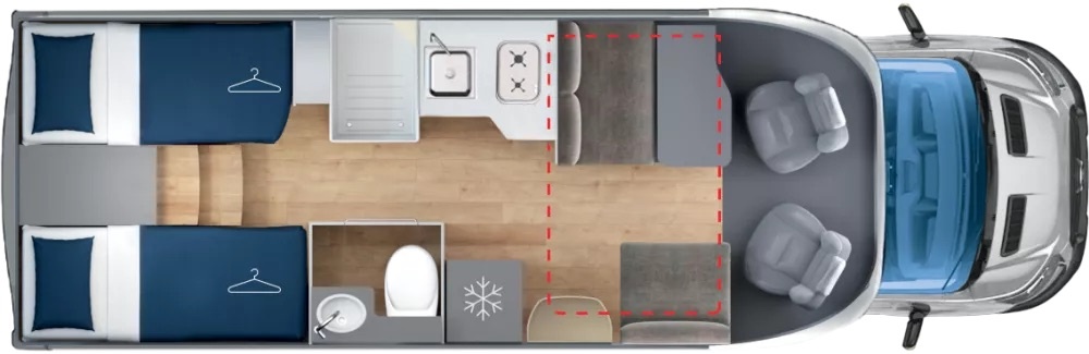 Giottiline Siena 395F Ford Model 2026 Klíma, Markíza, Duoc. - 5