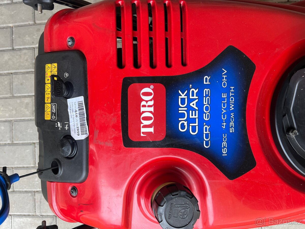 SNĚHOVÁ FRÉZA TORO QUICK CLEAR CCR 6053 R - 5