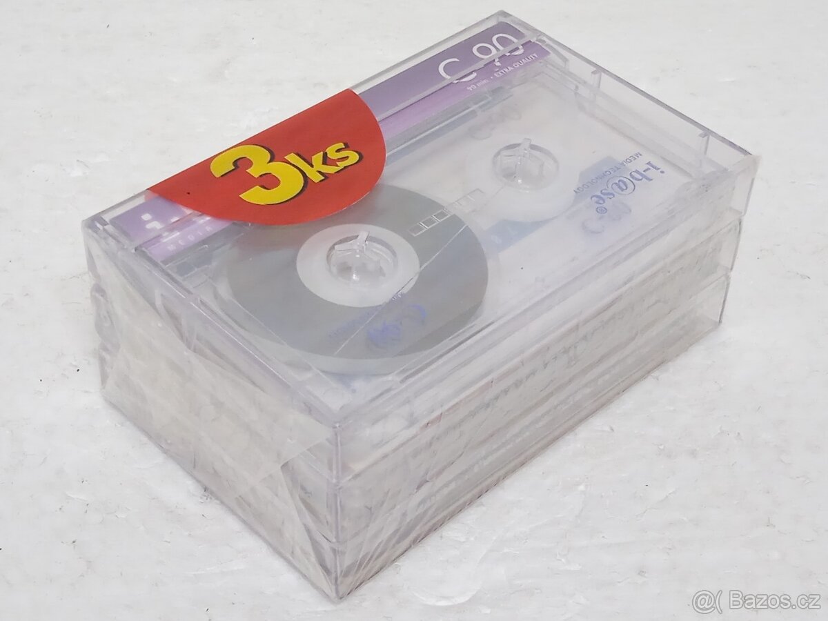 3x I-BASE C-90 Retro Audiokazeta - 5