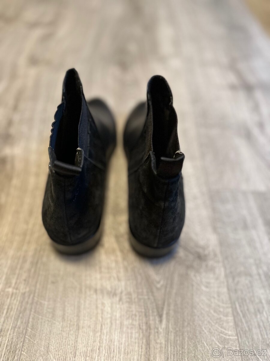 Kozačky Caprice, černé, vel. 40,5 - 5