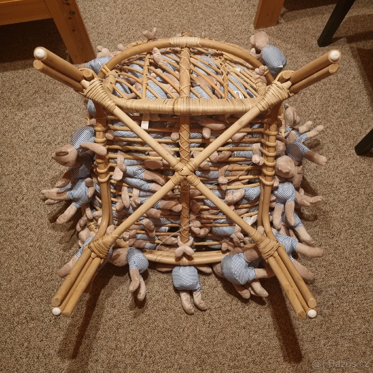 Ratanové křeslo IKEA Brobock - 5