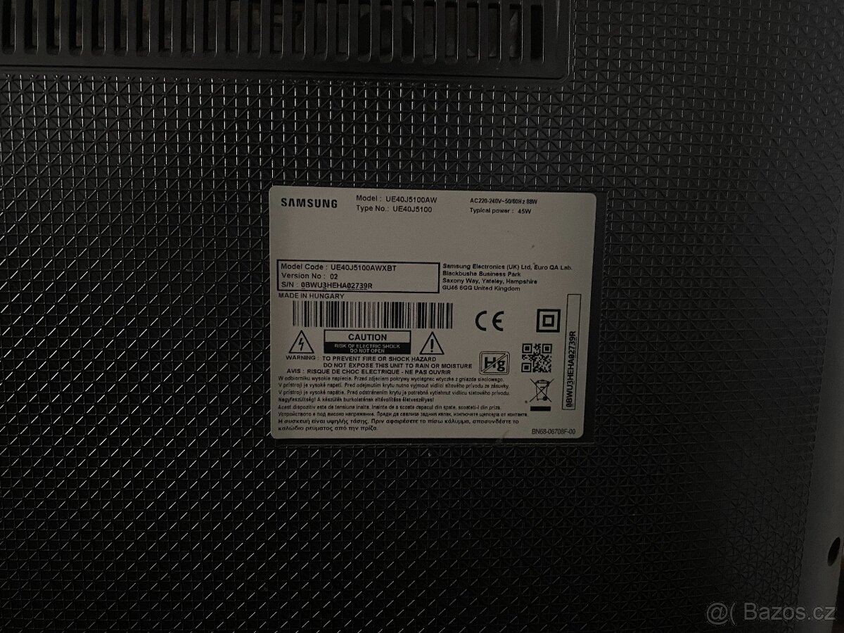 Televize SAMSUNG UE40J5100AW - 5