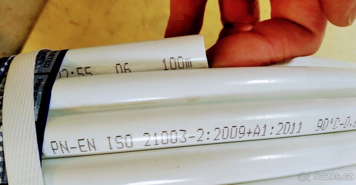 Trubka, hadice, pro podlahové vytápění PE-Xb/AL/PE-RT topení - 5