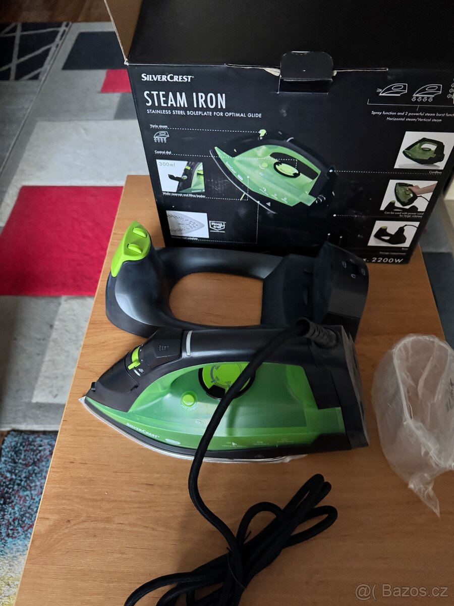 napařovací žehlička se základnou - 5