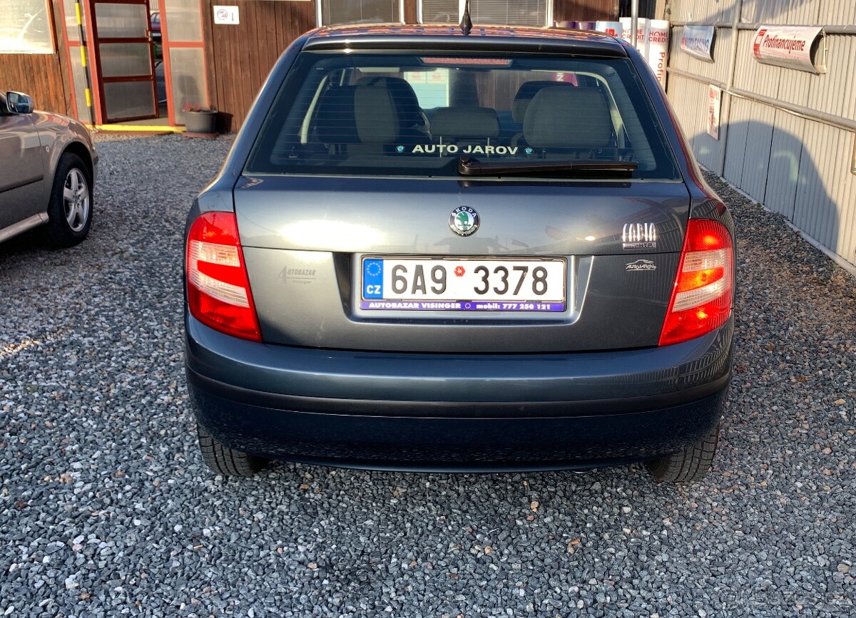 Škoda FABIA, 2006, 44tkm KLIMATIZACE, 1.2 HTP - 5