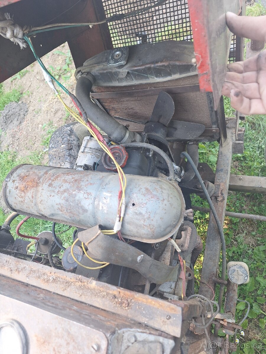 Malotraktor domácí výroby - 5