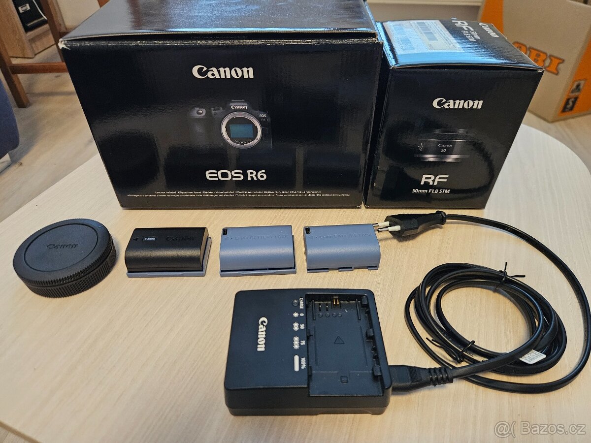 CANON R6 + objektiv + příslušenství - 5