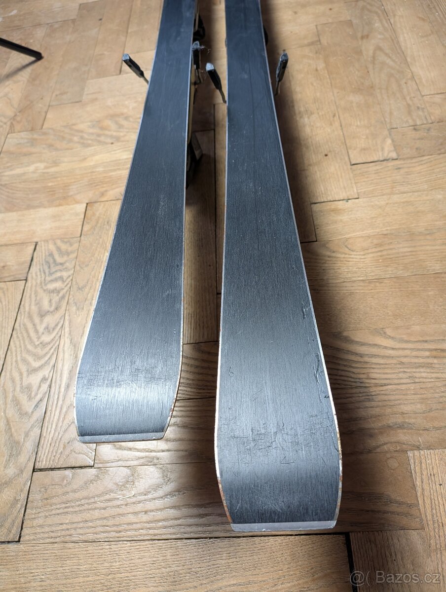 Staré lyže 160 + lyžáky vel 42-43 - 5