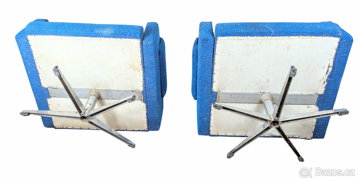 Retro otočná křesla - 5