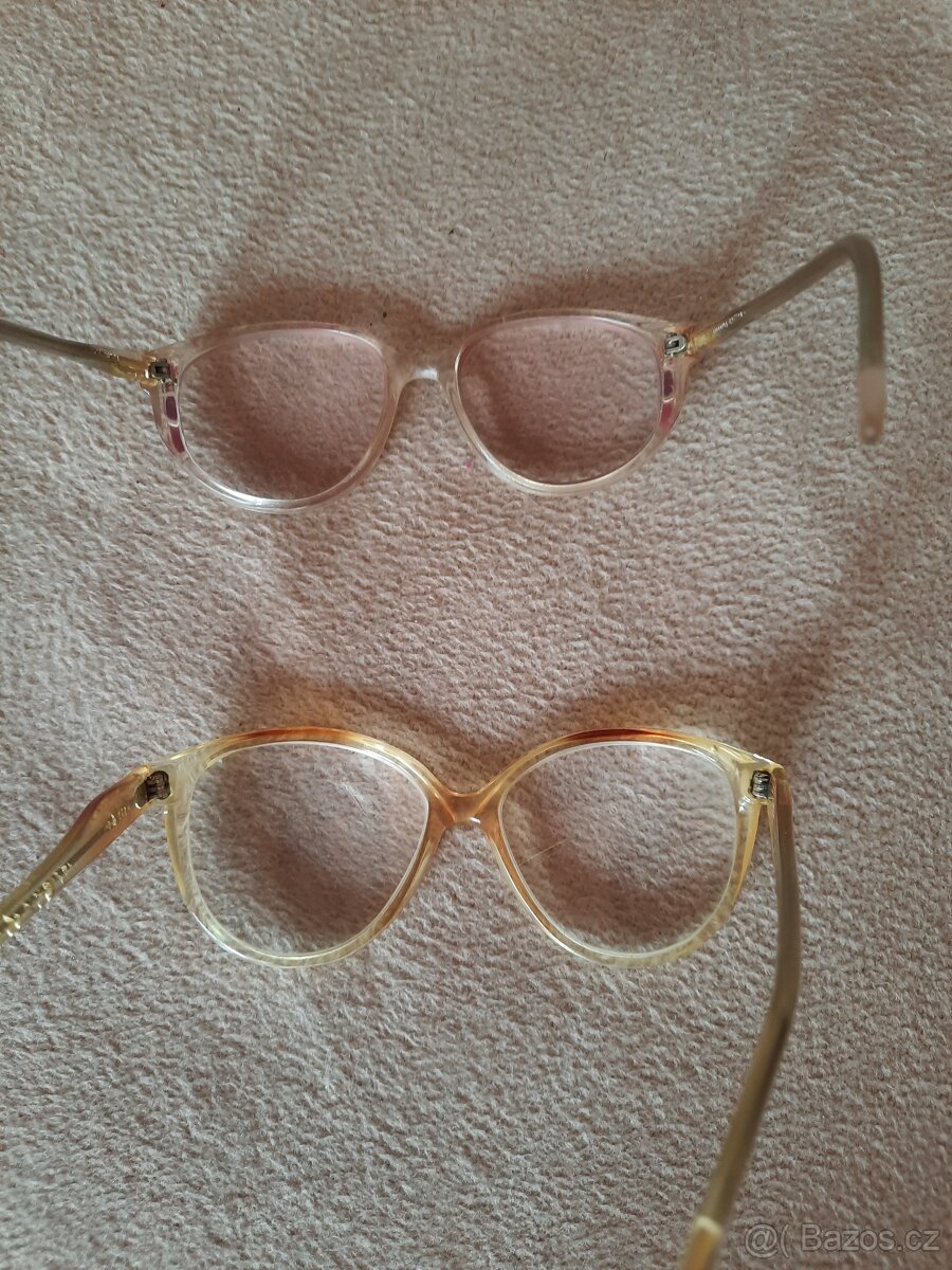 brýle starožitné, vintage , nádhera, abnormálně velké - 5