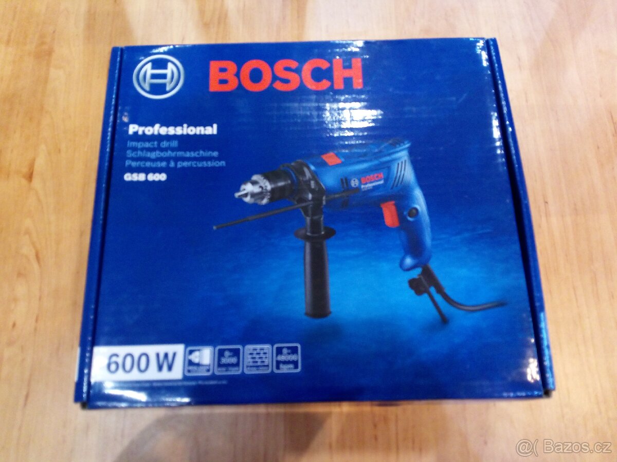 Příklepová vrtačka Bosch GSB 600 - 5