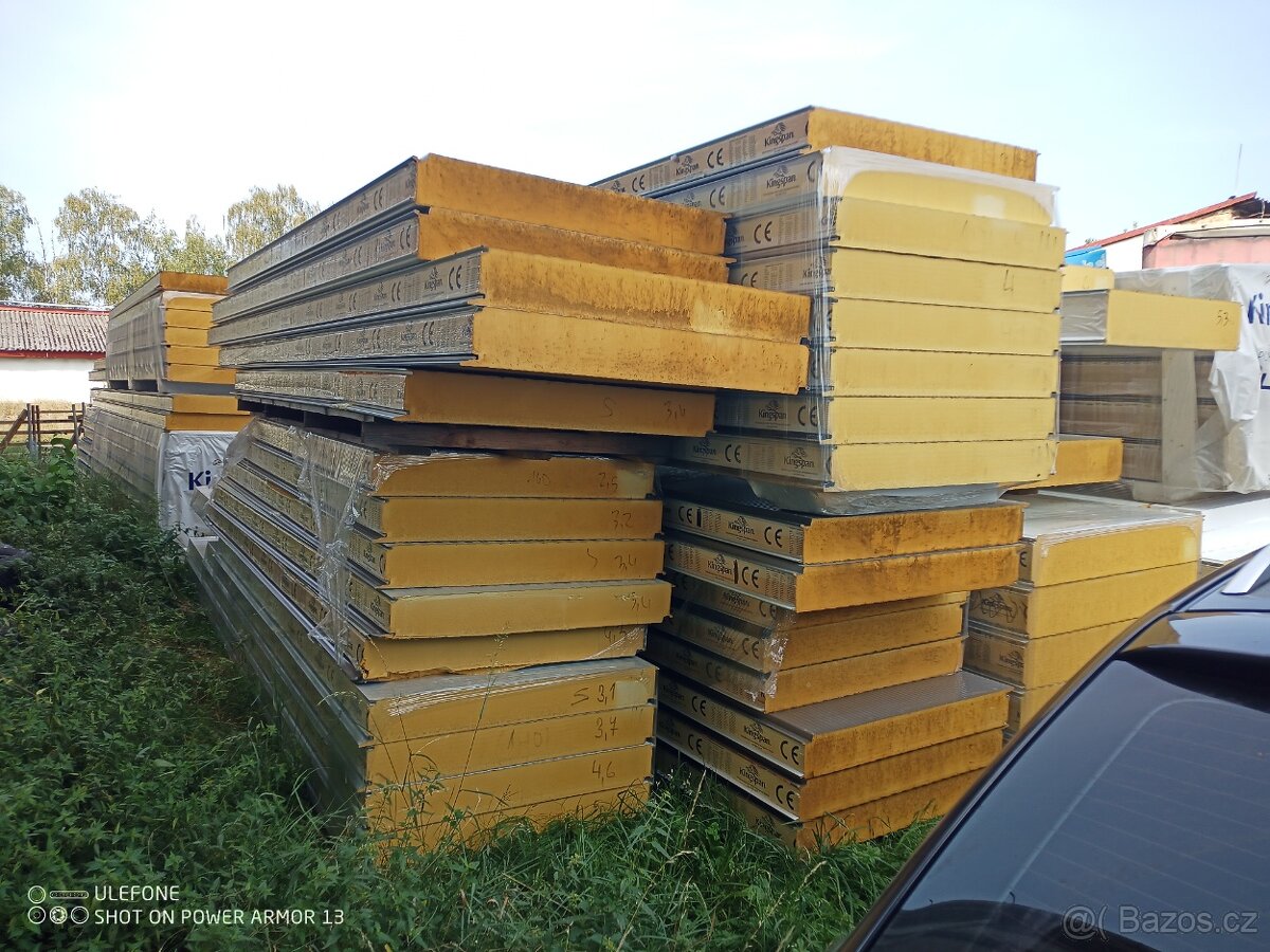 Prodám nové PIR panely Kingspan - 5