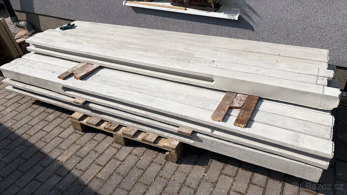 Prodám betonový plot - 5