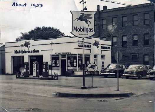 Obří poutač - cedule MOBILGAS - ORIGINÁL 1950 - 5