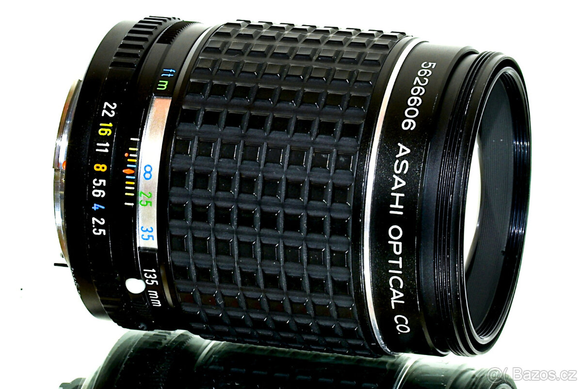 Takumar 2,5/135mm Pentax PK TOP STAV - 5