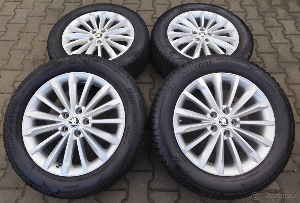 Alu kola originál Škoda Kodiaq 5x112 R18 Trinity - 5