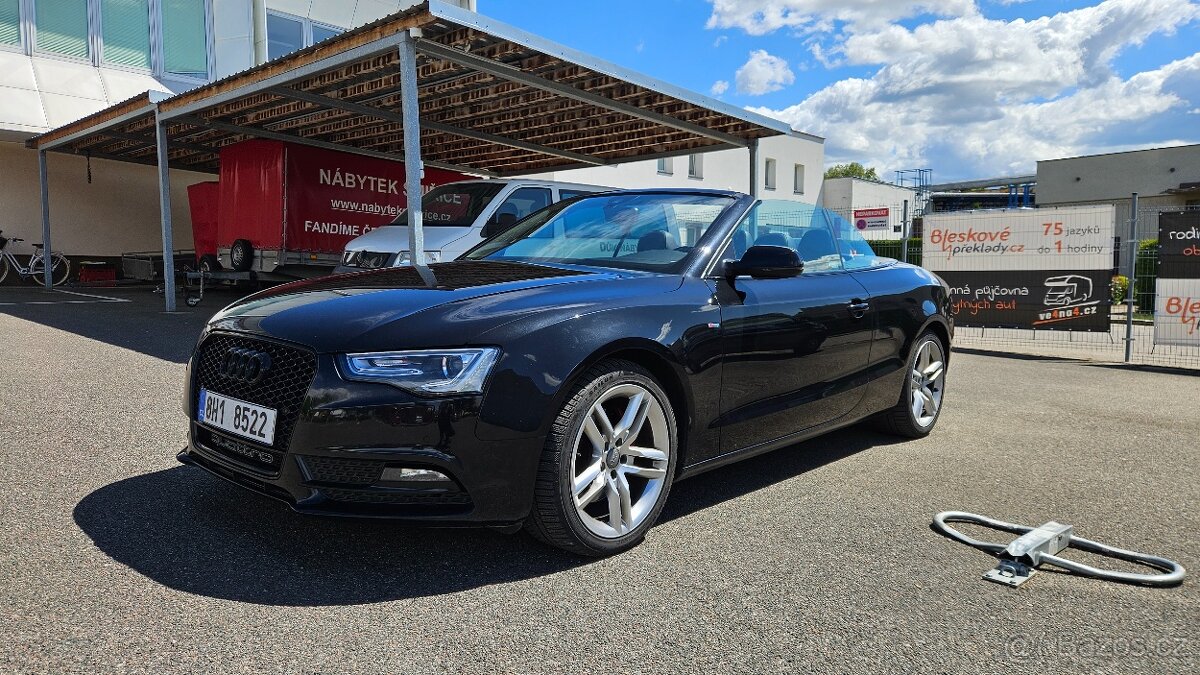 Audi A5 Cabrio 3.0 TDI Quattro, rok výroby 2014, - 5