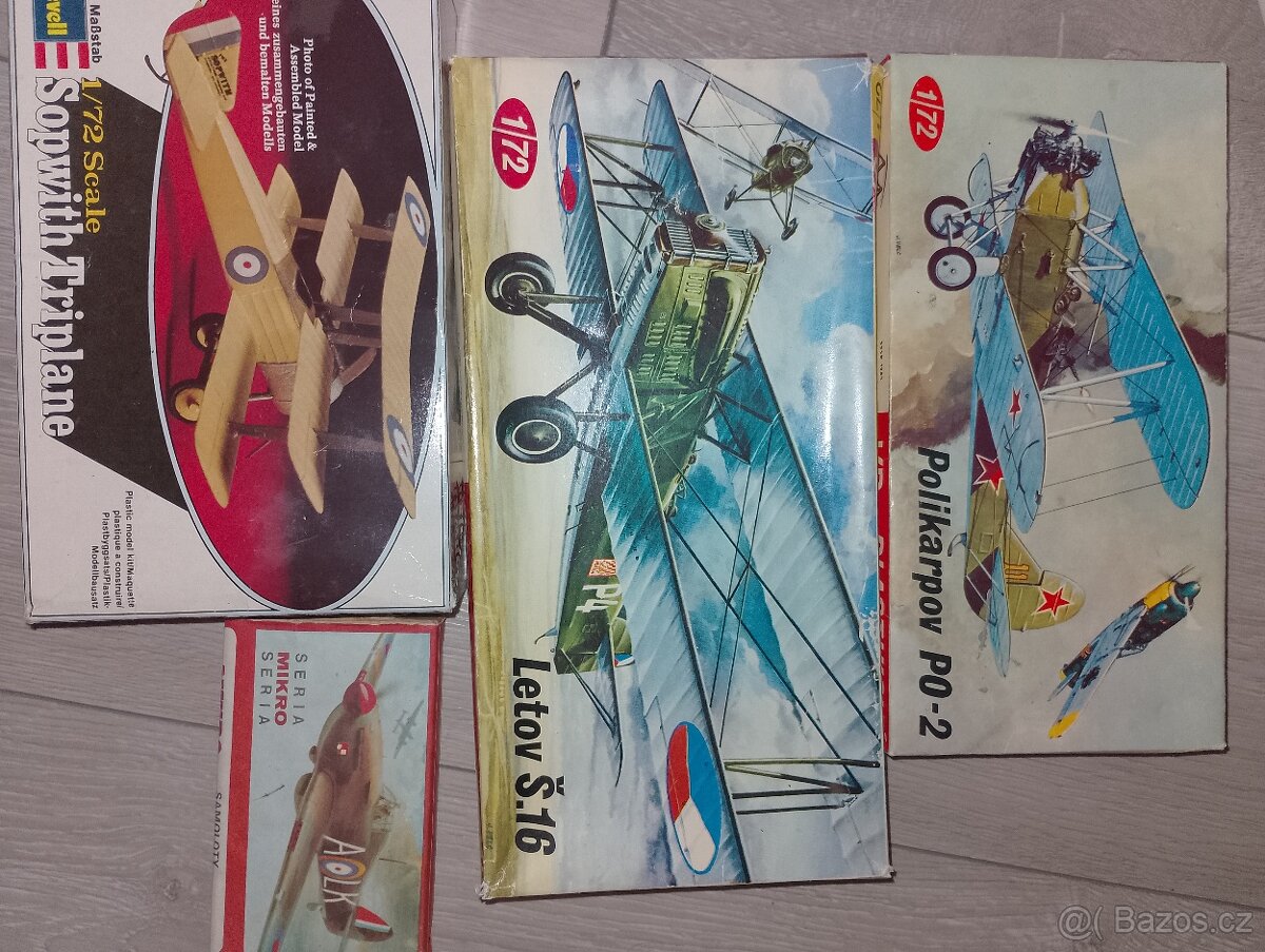 Prodám modely letadel, krabice - 5