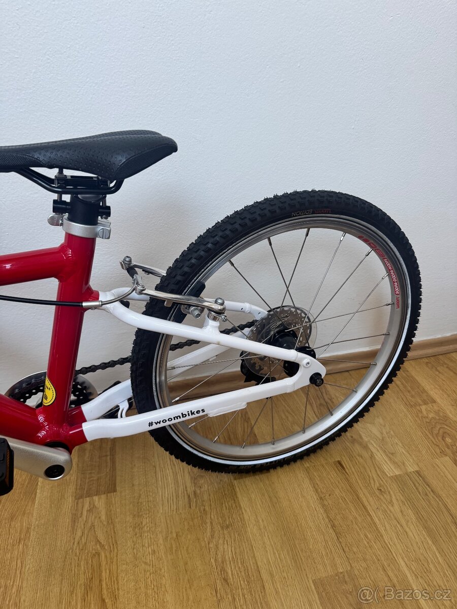 Dětské kolo Woom 4 Červené - 5