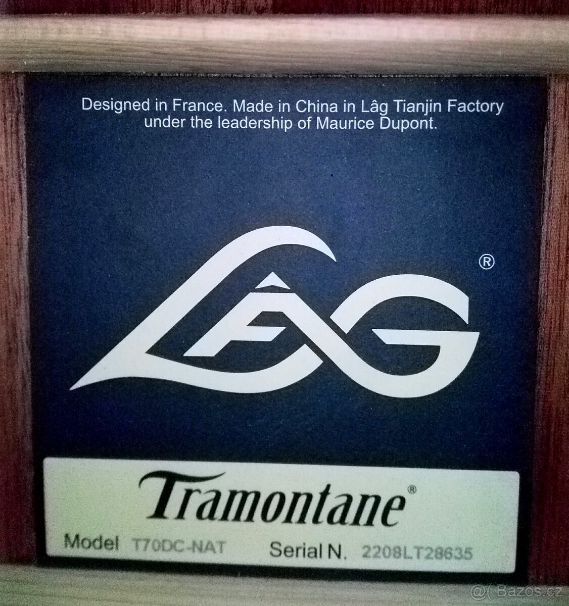 Predam akusticku gitaru LAG T70DC. - 5