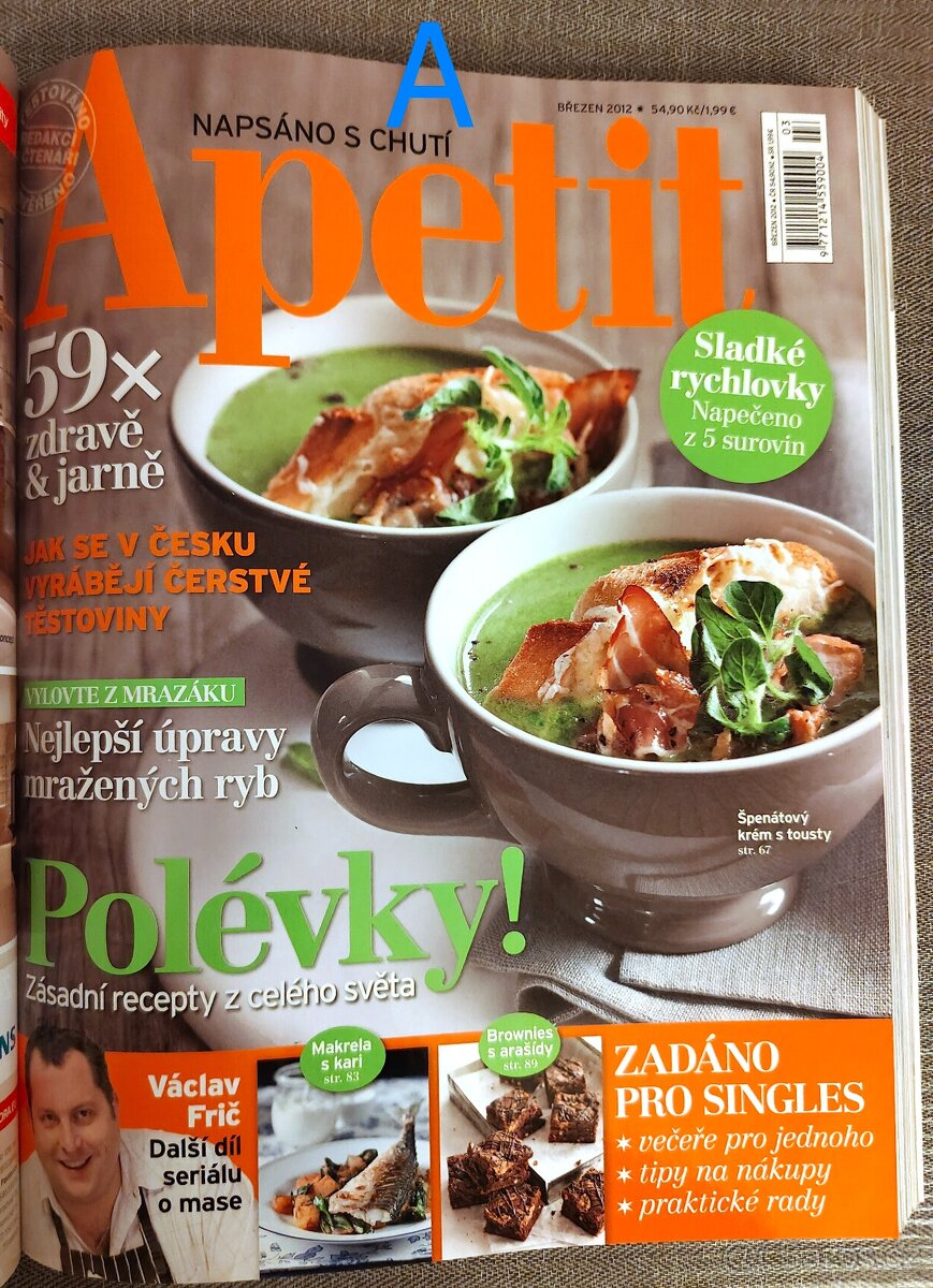 Časopis svázaný 5+5 čísel APETIT 1-5/2012, 6-11/2012 - 5