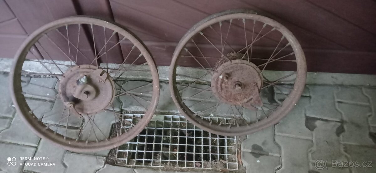 Zundapp DBK 250,350 rámy,díly - 5