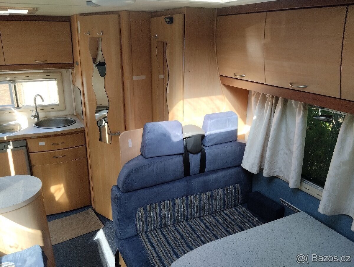 Ford Transit Eura mobil 5míst, solar, klimatizace - 5