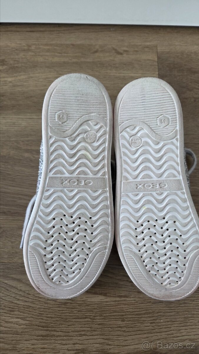 Dívčí kožené boty Geox vel. 32 - 5