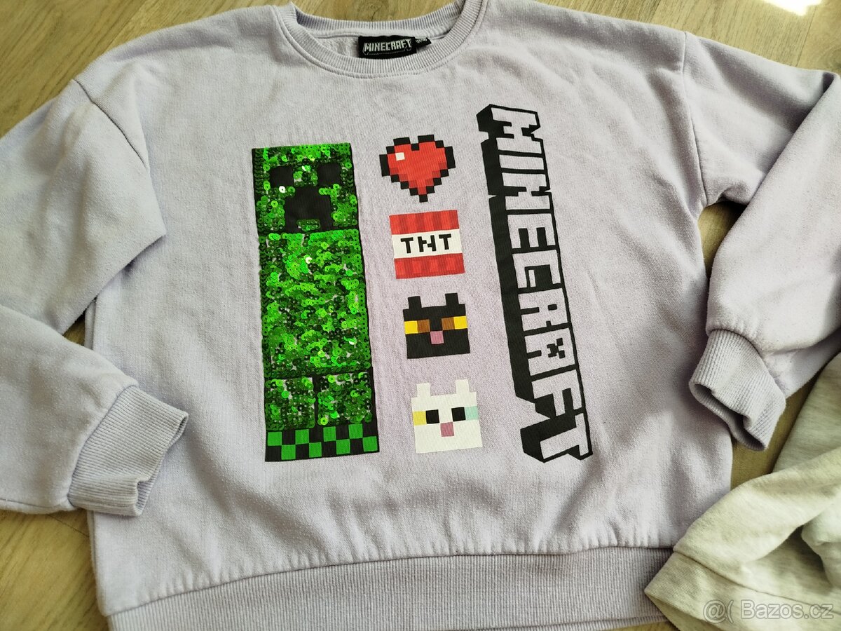 Balíček mikina H&M, vel.128 - 5