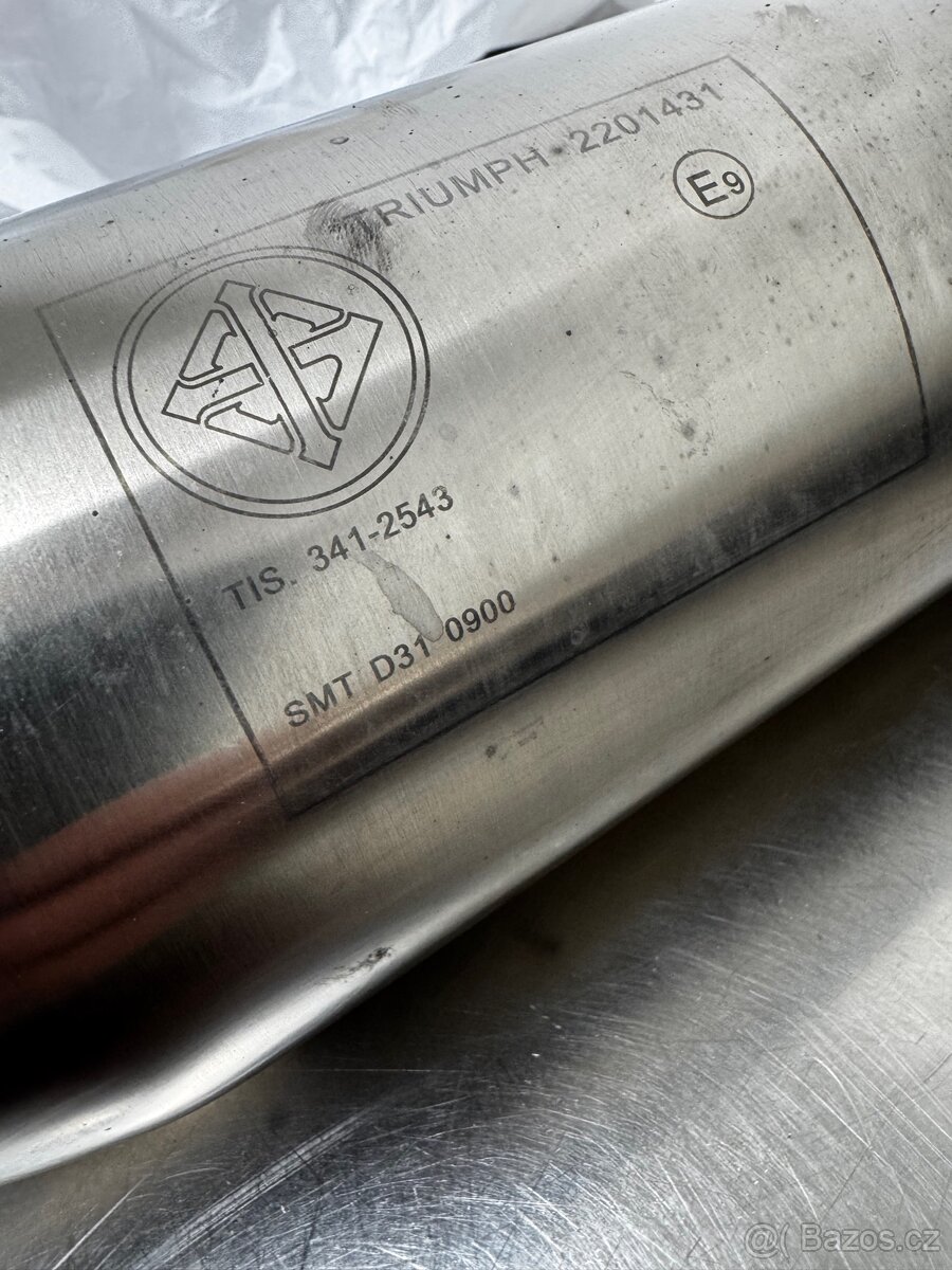 Koncovky Triumph Street twin - 5