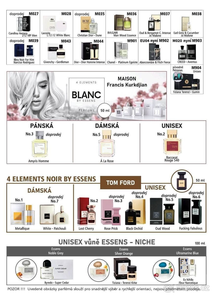Parfémy - 5