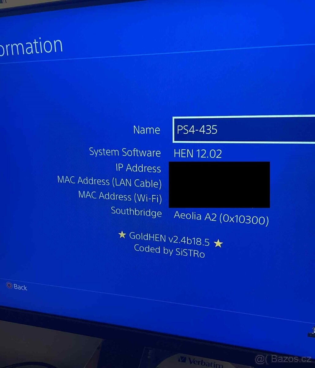 PS4 Jailbreak HenLoader LP v1.0 (FW: 9.00 - 12.52) - 5