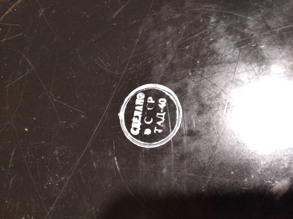 Starý retro plechový tác - dohodou - 5