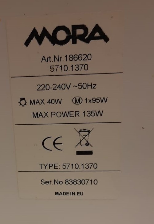 Digestoř MORA OP 5710.1370 - 5