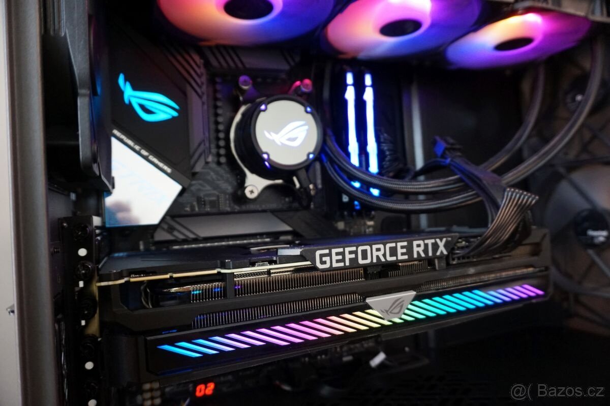ASUS ROG STRIX GeForce RTX 3080 GAMING 10 GB-top stav,záruka - 5